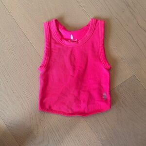 FP Movement by Free People Vibrant Pink Kids Tank Top